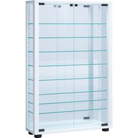 Wandvitrine "Vitrosa Mini" mit Spiegel Weiß von VCM