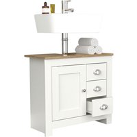 VCM Waschbeckenunterschrank »Balusa«, BxHxT: 65 x 58 x 30 cm - schwarz VCM Waschbeckenunterschrank »Balusa«, BxHxT: 65 x 58 x 30 cm - schwarz von VCM