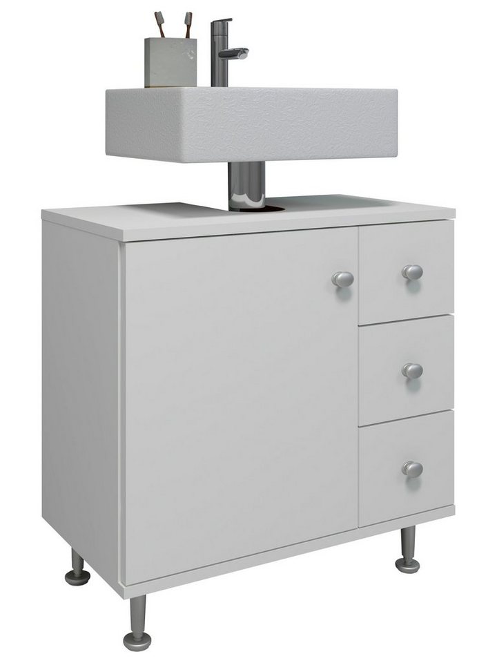 VCM Waschbeckenunterschrank Holz Badmöbel Badunterschrank Schublade Nilosi M VCM Waschbeckenunterschrank Holz Badmöbel Badunterschrank Schublade Nilosi M von VCM