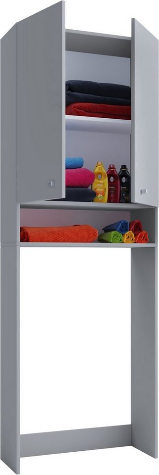 VCM Waschmaschinenumbauschrank Überbauschrank Waschmaschine Überbau Schrank Lona von VCM