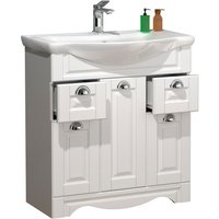 VCM Waschplatz-Set »Casalo«, BxHxT: 75 x 81 x 45 cm - weiss VCM Waschplatz-Set »Casalo«, BxHxT: 75 x 81 x 45 cm - weiss von VCM