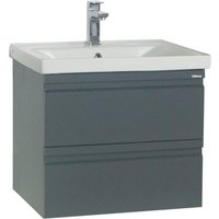 VCM Waschplatz-Set »Silora«, BxHxT: 60 x 54 x 46 cm - grau VCM Waschplatz-Set »Silora«, BxHxT: 60 x 54 x 46 cm - grau von VCM