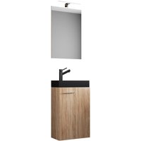 VCM Waschplatz-Set »Slito«, BxHxT: 41 x 130 x 22 cm - braun VCM Waschplatz-Set »Slito«, BxHxT: 41 x 130 x 22 cm - braun von VCM