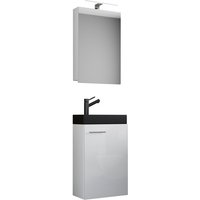 VCM Waschplatz-Set »Slito«, BxHxT: 41 x 130 x 22 cm - weiss VCM Waschplatz-Set »Slito«, BxHxT: 41 x 130 x 22 cm - weiss von VCM