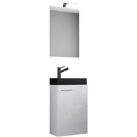 VCM Waschplatz-Set »Slito«, BxHxT: 41 x 130 x 22 cm - weiss VCM Waschplatz-Set »Slito«, BxHxT: 41 x 130 x 22 cm - weiss von VCM