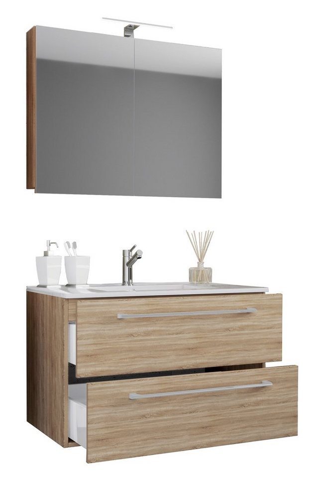 VCM Waschtisch 3-tlg. Waschplatz Waschtisch Badinos Schublade SP VCM Waschtisch 3-tlg. Waschplatz Waschtisch Badinos Schublade SP von VCM