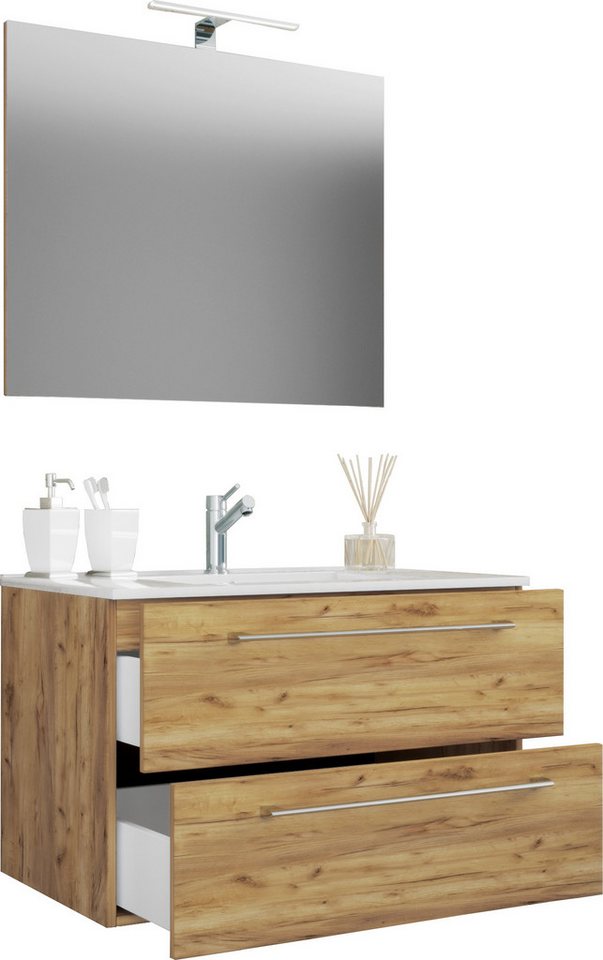 VCM Waschtisch 3-tlg. Waschplatz Waschtisch Badinos Schublade SP VCM Waschtisch 3-tlg. Waschplatz Waschtisch Badinos Schublade SP von VCM