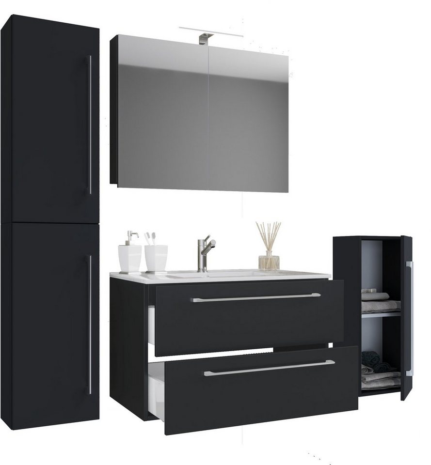 VCM Waschtisch 5-tlg. Waschplatz Waschtisch Badinos Schublade SC VCM Waschtisch 5-tlg. Waschplatz Waschtisch Badinos Schublade SC von VCM