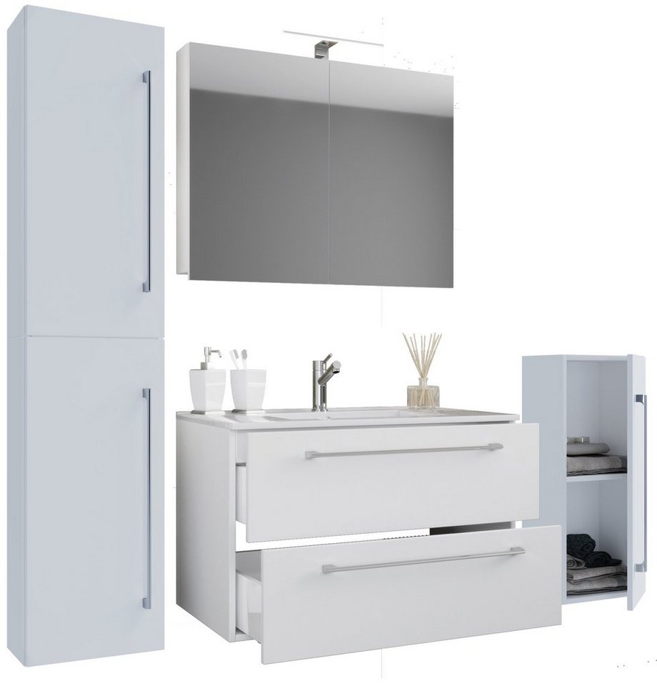 VCM Waschtisch 5-tlg. Waschplatz Waschtisch Badinos Schublade SC VCM Waschtisch 5-tlg. Waschplatz Waschtisch Badinos Schublade SC von VCM