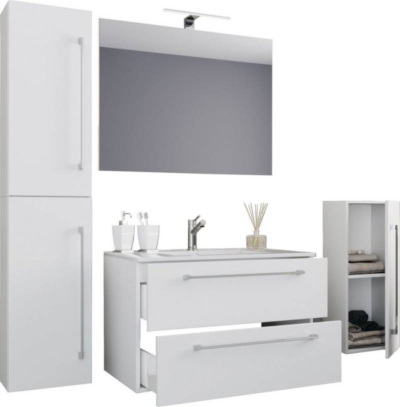 VCM Waschtisch 5-tlg. Waschplatz Waschtisch Badinos Schublade SP von VCM