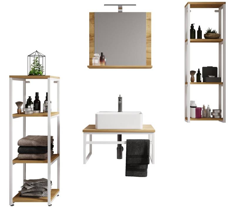 VCM Waschtisch 5-tlg. Waschtisch Badmöbel Waschbecken Bitila 60 VCM Waschtisch 5-tlg. Waschtisch Badmöbel Waschbecken Bitila 60 von VCM