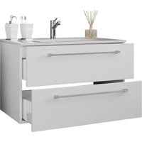 VCM Waschtisch-Set, Breite Waschtisch: 80 cm - weiss von VCM