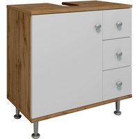 VCM Waschtischunterschrank, BxHxT: 60 x 61 x 33 cm - beige von VCM