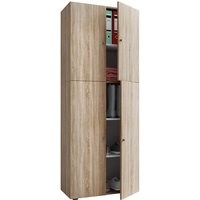 my home Kleiderschrank Lona / Sonoma-Eiche von VCM