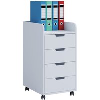 my office Rollcontainer Konal Maxi / Weiss von VCM