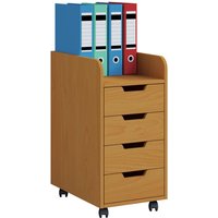 my office Rollcontainer Konal Mini / Buche von VCM