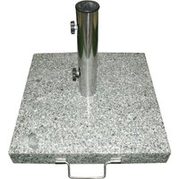 VCM Schirmständer grau Granit B/H/L: ca. 40x5x40 cm von VCM