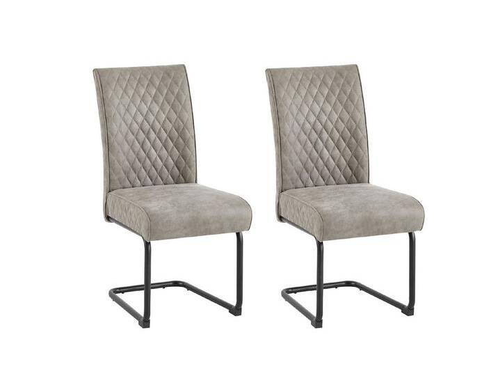 freiraum Esszimmerstuhl MARIA-XXL (B 45, H 95, T 60 vcm), in Taupe aus Vintage 45 x 95 x 60 cm (BxHxT), beige von VCM