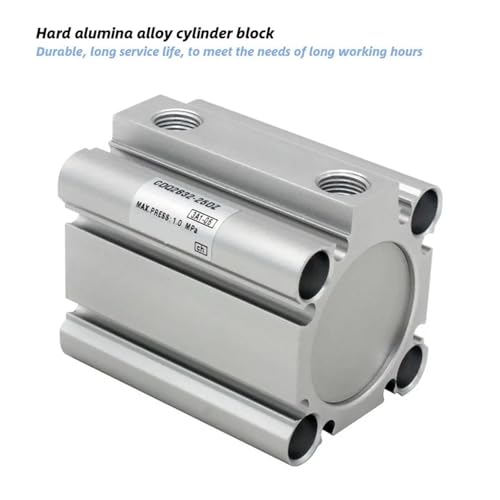 CQ2B63 CDQ2B63 Compact Cylinder Standard Type Double Acting single Rod Bore 63mm stroke 5-100mm Female Thread(63-50DZ,CDQ2B) von VCSKPHBZZ