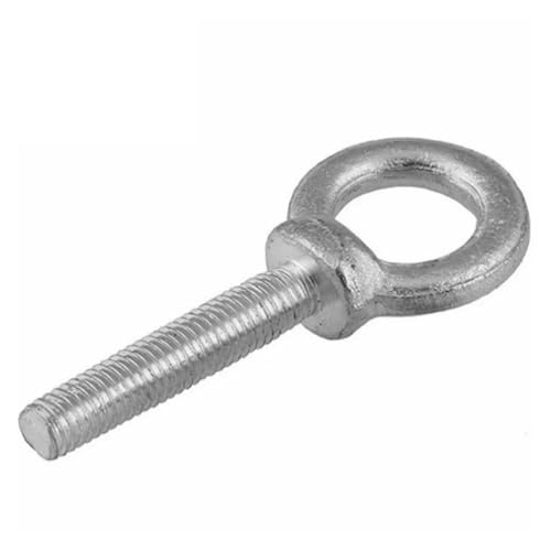 1/2/3/5 Stück Kohlenstoffstahl Weiß Zink Hebeöse Schraube Bolzen Rundring Haken Bolzen Schraubverschlüsse FüR Rolle Des Befestigens Und HäNgens(M8x20mm-2pcs) von VCSZYAFX