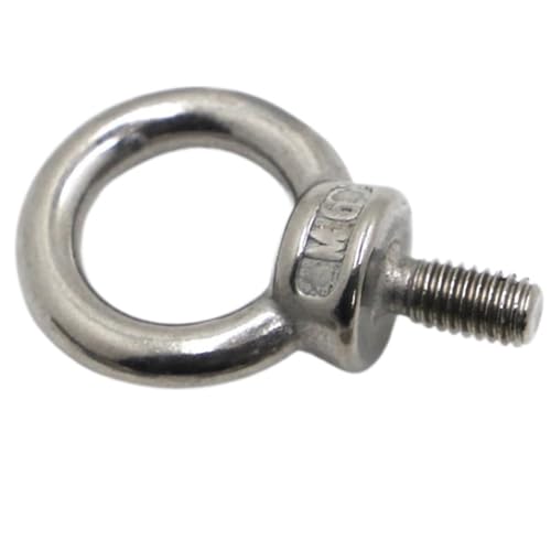 M4 M5 M6 M8 M10 M12 304 Edelstahl Marine Hebeöse Schrauben Ring Schleife Loch FüR Rolle Des Befestigens Und HäNgens(M12 1pc) von VCSZYAFX