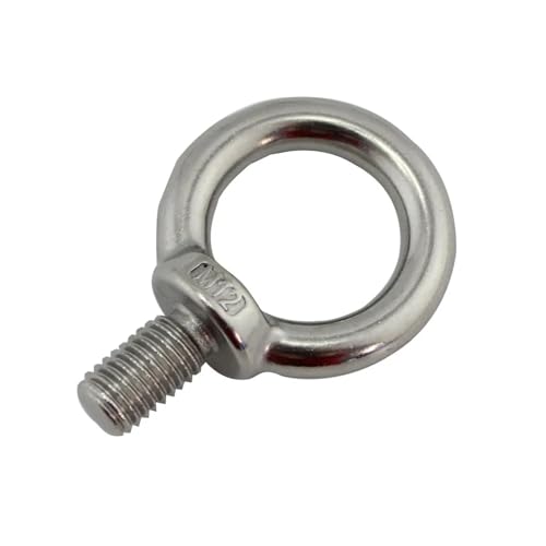 Ringschraube 304 Edelstahl Splitter Heavy Duty M6 M8 M10 M12 FüR Rolle Des Befestigens Und HäNgens(5pcs,M10) von VCSZYAFX
