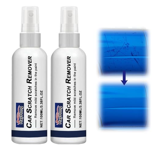 VCTKLN 3-in-1 Car Paint to Scratch Artifact, Car Scratch Repair Spray Auto Kratzer Entferner Spray Nano Autoreparaturspray Effiziente 2PCS von VCTKLN