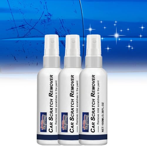 3Stück Autolack Kratzerentfernungsspray,2024 New Car Paint to Scratch Artifact, Car Scratch Repair Spray Auto Kratzer Entferner Spray Nano Autoreparaturspray Car Scratch Remover von VCTKLN