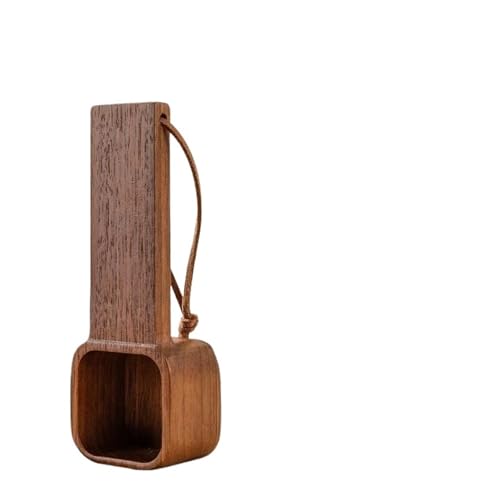 1 stücke Walnut Holz Kaffee Scoop Küche Messlöffel for Kaffee Pulver Backen Gewürze Küche Gadgets(B) von VDAMTPOGZ