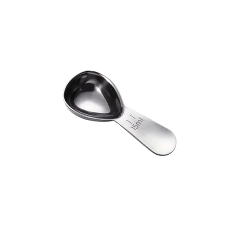 1PC Edelstahl Kaffee Mess Scoop for Boden Bohnen Tee Zucker Barista Zubehör 1PC Edelstahl Kaffee Mess Scoop for Boden Bohnen Tee Zucker Barista Zubehör von VDAMTPOGZ