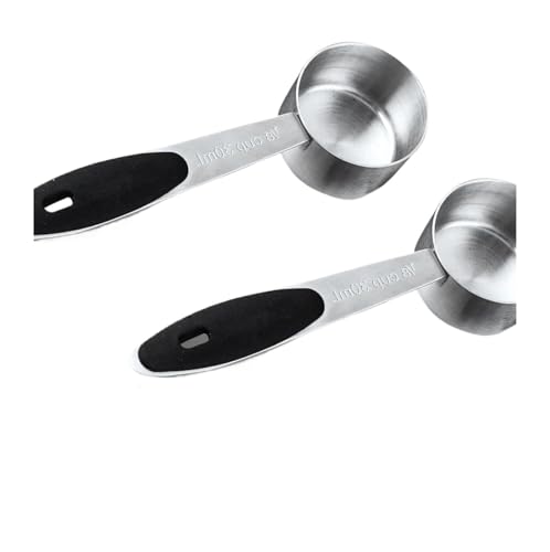 30ml Edelstahl Pulver Tamper Löffel mit Skala Ätherisches Kaffee Gewürz Messung(2Pcs) von VDAMTPOGZ