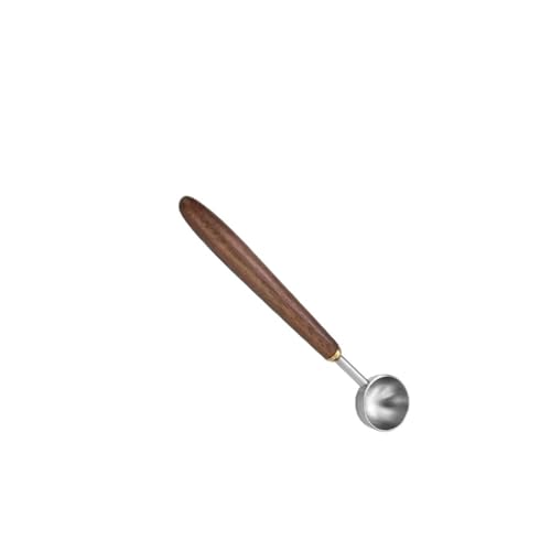 4/8/25 ml Holzgriff Edelstahl Esslöffel Mess Walnuss Holz Lange Griff(4ml) von VDAMTPOGZ