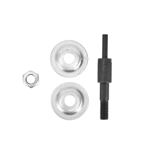 6 mm/8 mm Wellendorn-Verlängerungsstange, Wellendorn-Gewindeadapter, Winkelschleifer-Pleuelstange for Trennscheibe, Polierrad(6mm) von VDAMTPOGZ