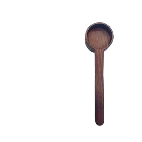 8/10g Holz Messlöffel Küche Messung for Tee Kaffee Scoop Zucker Gewürz Küche Gadgets(10g Black Walnut) von VDAMTPOGZ