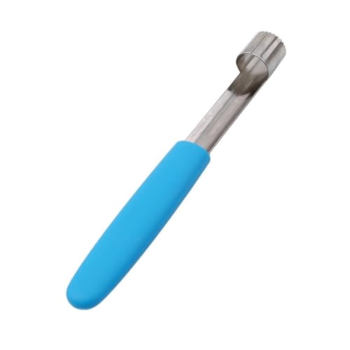 Apfelentkerner Edelstahl Birne Obst Gemüse Werkzeuge Kern Samen Entferner Cutter Seeder Slicer Küche Gadgets Werkzeuge(Blue) von VDAMTPOGZ