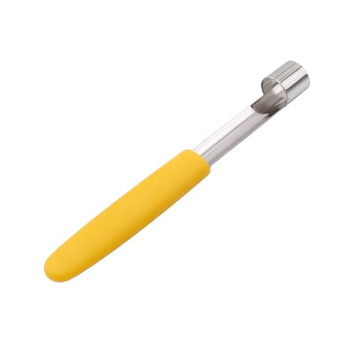 Apfelentkerner Edelstahl Birne Obst Gemüse Werkzeuge Kern Samen Entferner Cutter Seeder Slicer Küche Gadgets Werkzeuge(Yellow) von VDAMTPOGZ