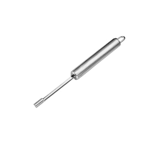 Apfelkernentferner Edelstahl Birne Obst Gemüse Werkzeug Kernkernentferner Cutter Sämaschine Hobel Messer Home Küche Zubehör(0.8CM) von VDAMTPOGZ
