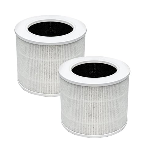 Ersatzfilter kompatibel for LEVOIT Core Mini-Luftreinigerfilter 3-in-1, hocheffiziente Aktivkohle(2 Pcs) von VDAMTPOGZ