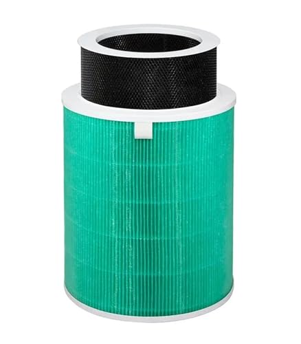 H13 HEPA-Filter passen kompatibel mit Xiaomi, Mi Luftreiniger 1 2 2S 2C 2H 3 3S 3C 3H Pro Hepa-Filter-Ersatz(Green Version) von VDAMTPOGZ