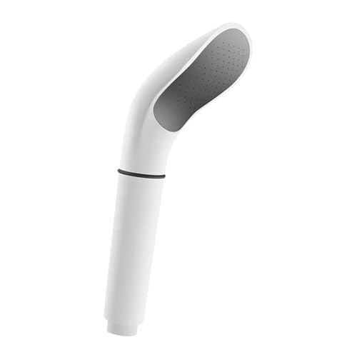 HOTAAN Elegantes Design ABS Handbrausekopf Weiß Badezimmer Duschkopf for Badewanne Duschsystem von VDAMTPOGZ