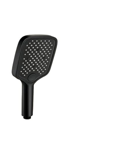 Handbrause mit 3 Sprühmodi, Hochdruck-Duschkopf, Handbrause, winkelverstellbarer, wassersparender Körperbrause(Black) von VDAMTPOGZ