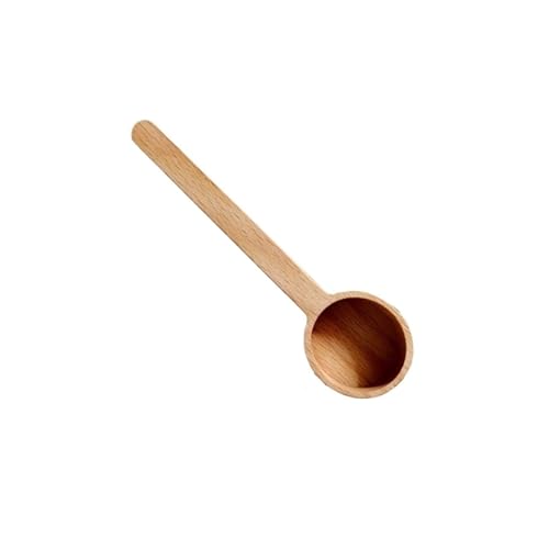 Holz Mess Set Küche Messlöffel Tee Kaffee Scoop Zucker Gewürz Messen Löffel Werkzeuge(L Beechwood) von VDAMTPOGZ
