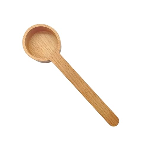 Holz Messlöffel Küche Tee Kaffee Scoop Zucker Gewürz Messen Löffel Messwerkzeuge(B-L) von VDAMTPOGZ