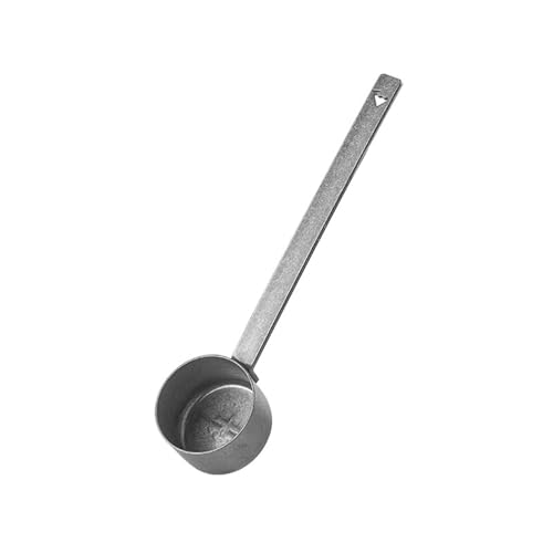 Kaffeebohnenlöffel Edelstahl Espresso Dosierlöffel Bar Küchenzubehör(1pcs) von VDAMTPOGZ