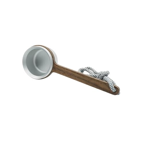 Kompatibel mit AIRFLOW, langer Kaffeelöffel aus Holz, Messlöffel for die Küche, Tee- und Kaffeelöffel(Long Silver) von VDAMTPOGZ