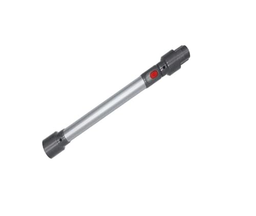 Verlängerungsstänge Kompatibel for Dyson V7 V8 V10 V11 Staubsauger Teleskop Gerade Rohr Verlängerung Stange Ersatz Zubehör(Silvery) von VDAMTPOGZ