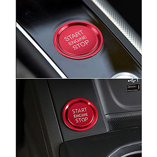VDARK Auto Motor Start Stopp Taste Abdeckung Zündung Start Stop Taste Trimm Druckknopf Schalter Dekor Aufkleber Aluminiumlegierung Auto Interieur Zubehör Kompatibel für Audi A4 A5 A6 A7 A8 Q5 Rot VDARK Auto Motor Start Stopp Taste Abdeckung Zündung Start Stop Taste Trimm Druckknopf Schalter Dekor Aufkleber Aluminiumlegierung Auto Interieur Zubehör Kompatibel für Audi A4 A5 A6 A7 A8 Q5 Rot von VDARK