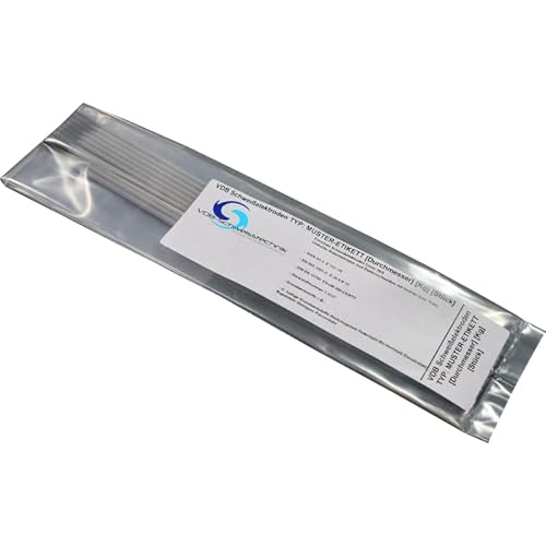 Schweisselektroden Gusseisen NiFe 60-40 - 10 Stück [ 2.5 x 350 mm - 10 Stück ] von VDB