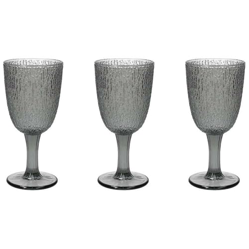DAVOR - SET 3 GOBLETS GRAY DAVOR - SET 3 GOBLETS GRAY von Tognana