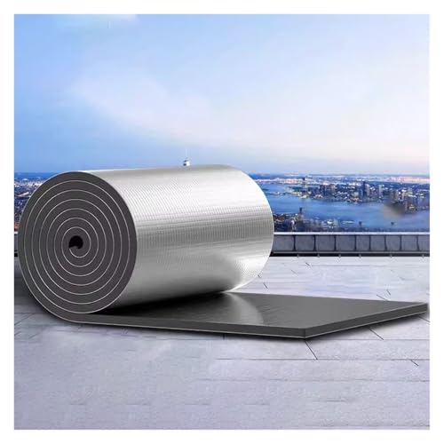 Heizkörper-Reflektor-Paneele, Selbstklebende Aluminiumfolie, Wärme- und Schalldämmplatte, Schwarz, mehrere Größen(20mm,1x1m) von VDCVADKYE
